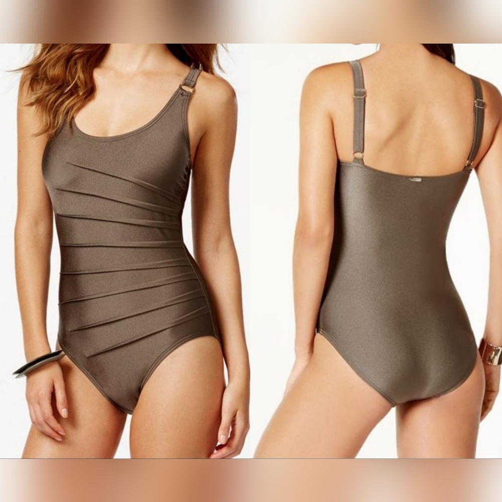 Calvin Klein - Lady's One Piece Swimsuit, Sz 6